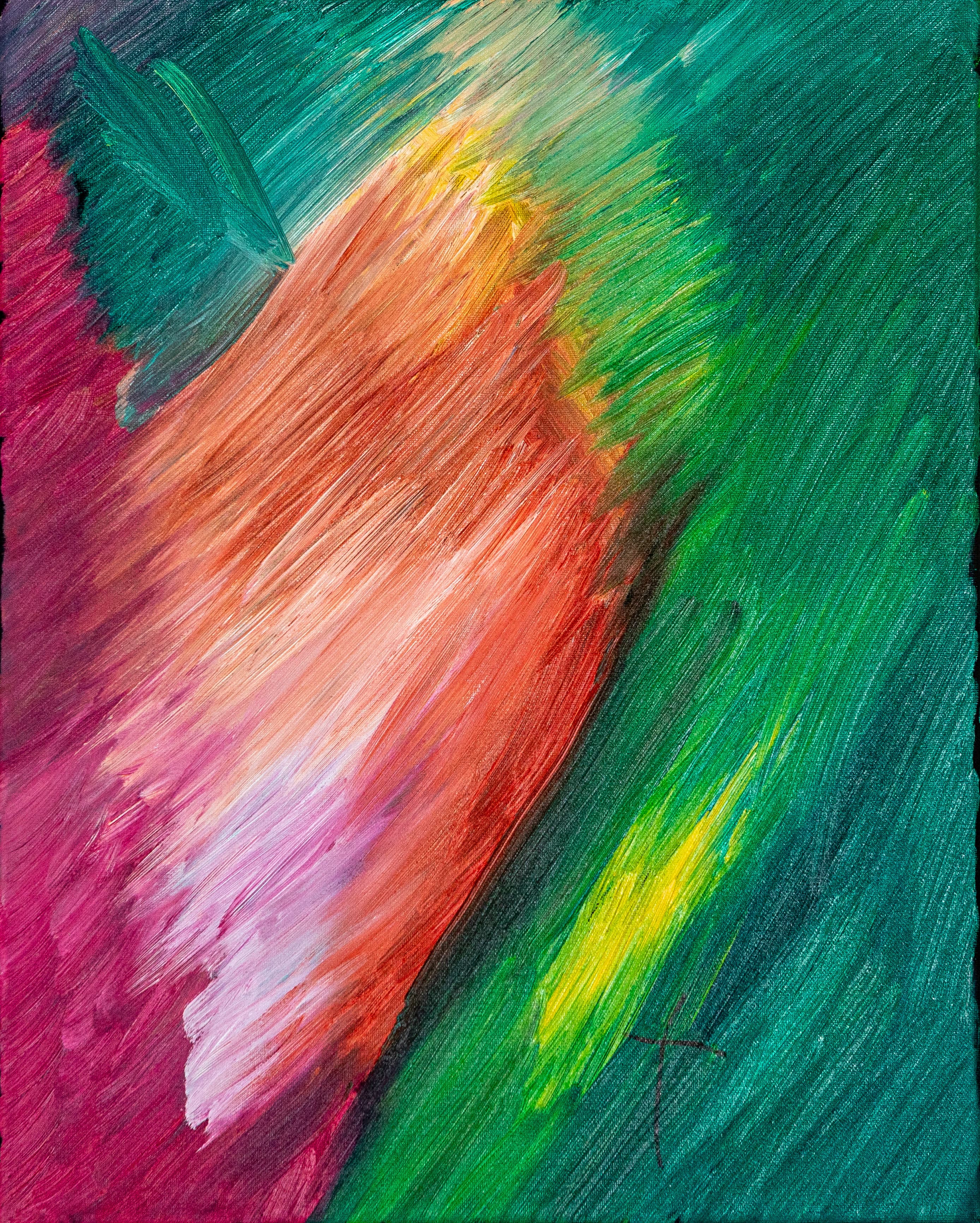 How Many Faces Do You Have — original oil painting by Pacifico Soldati