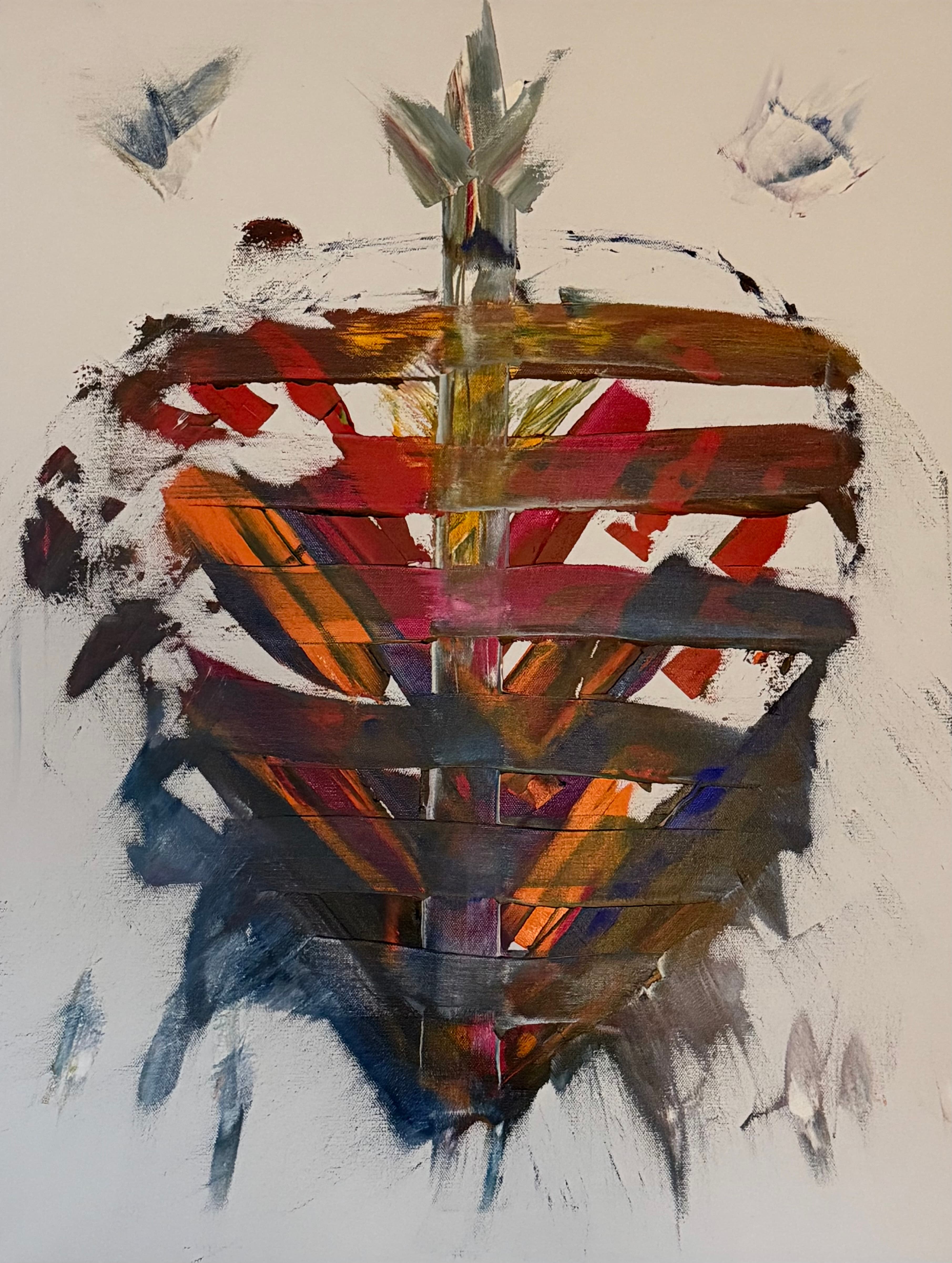 The Broken Hearts Society — original oil painting by Pacifico Soldati