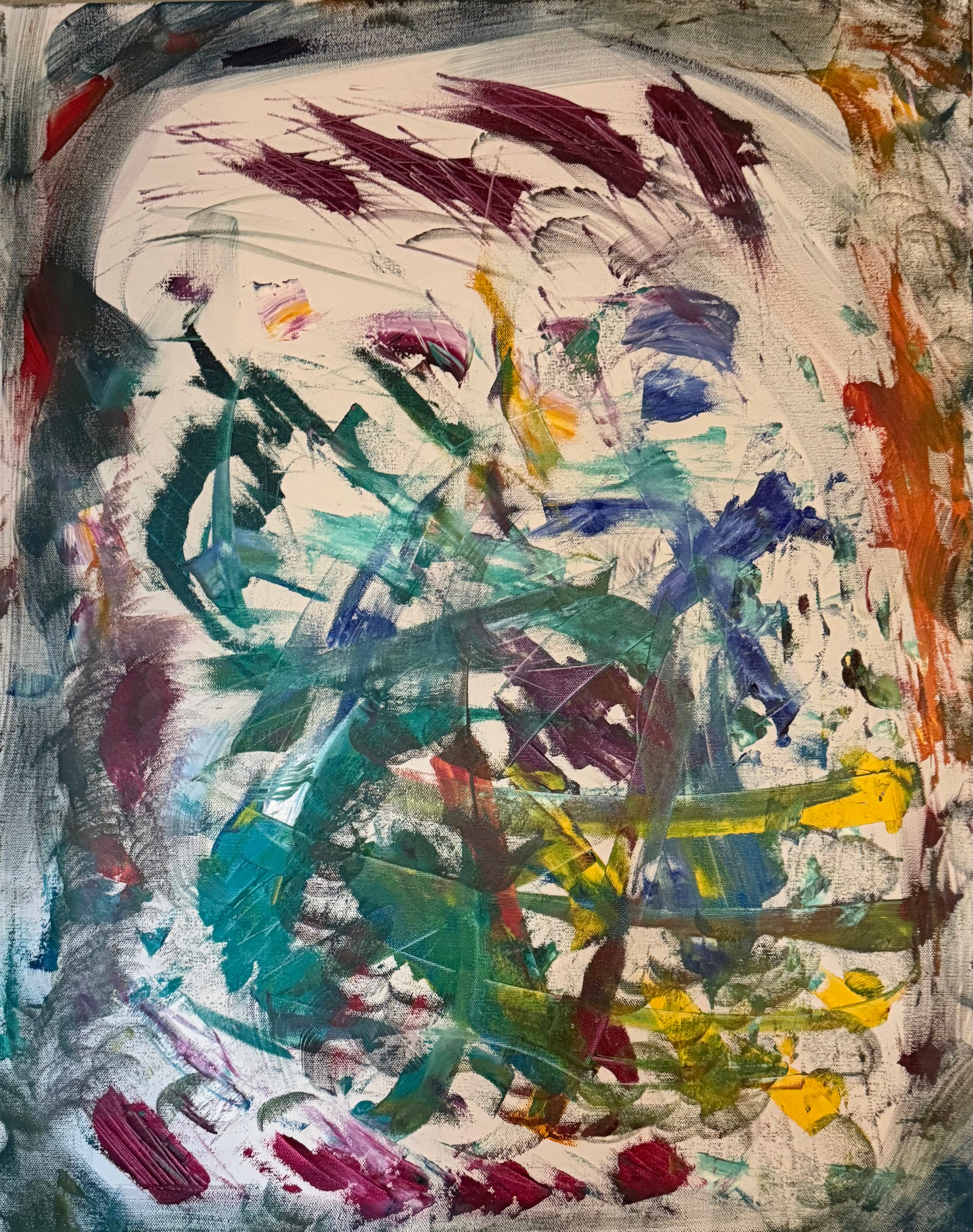 The Cacophony of The Voiceless — original oil painting by Pacifico Soldati